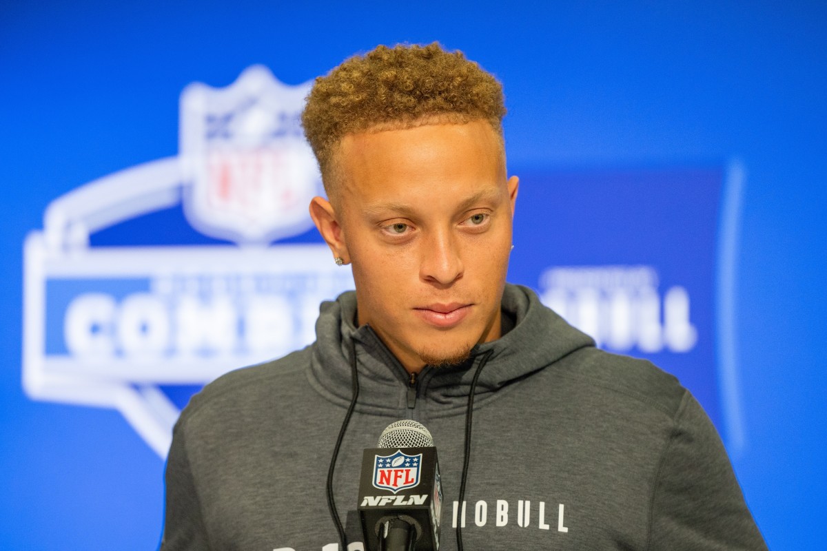 Spencer Rattler could be a fascinating pick in the NFL Draft for the Las Vegas Raiders.